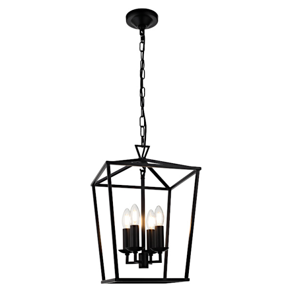 Pendant Light Perigan 4LT E14 BLK Pendant Light Perigan 4LT E14 BLK