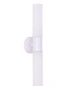 Wall light Vara 2 Up-Down Opal Glass White E27