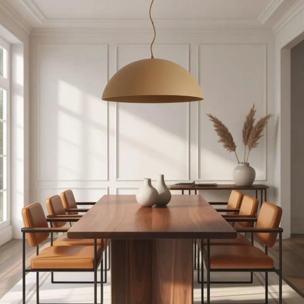 Pendant lamp Clay Terracotta E27