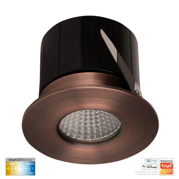 Recessed downlight Prime ABRS Fixed CCT WIFI LED 12W IP54