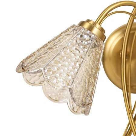Wall light Coraline 2lt G9 ch/brs