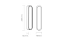 Wall light Selento Alabaster Marble LED 13W 3K H40 AB