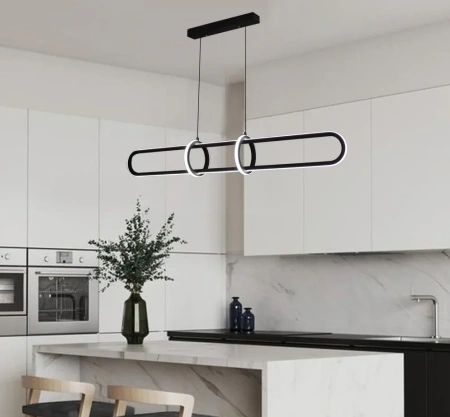 Pendant lamp Odin LED CCT Dimmable BLK