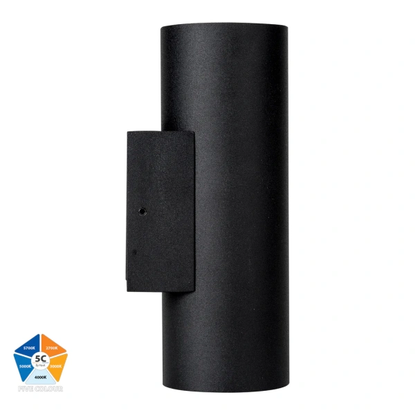 Wall light Aries Aluminium BLK Up-Down HV3626S-ALUBLK IP65