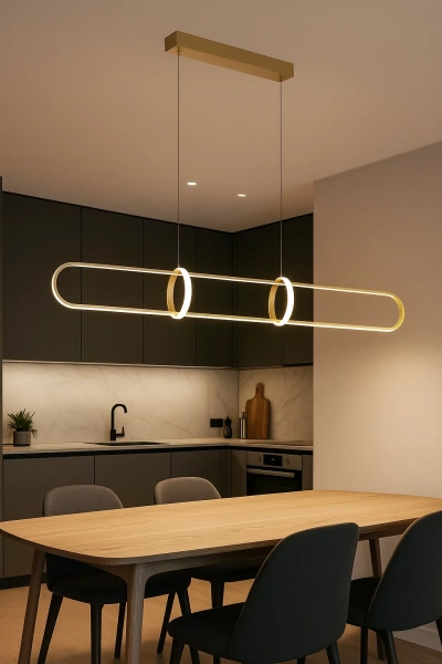 Pendant lamp Aura L1 LED 45W 3CCT L150 GL