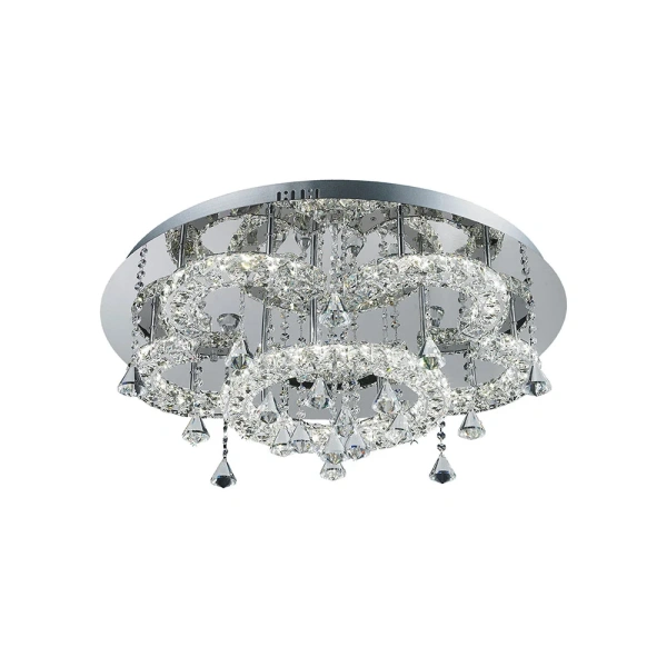 Ceiling lamp Lugos LED 45W CCT Dim D70 CHR remote Ceiling lamp Lugos LED 45W CCT Dim D70 CHR remote