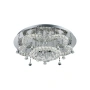 Ceiling lamp Lugos LED 45W CCT Dim D70 CHR remote
