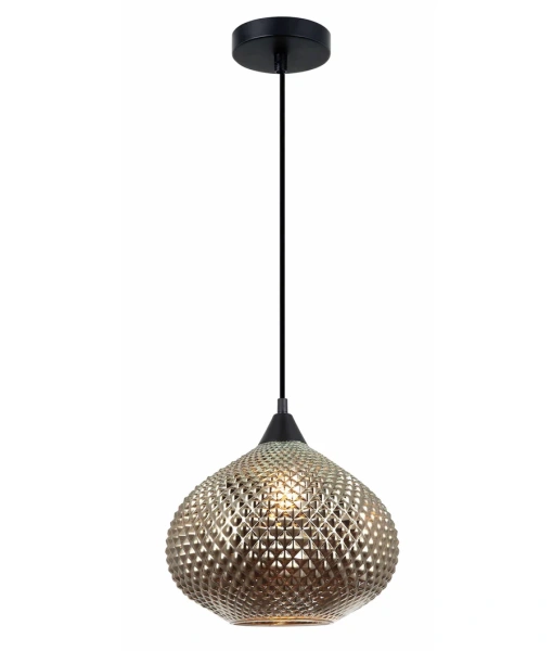 Pendant lamp Rictus 1 Bohemian Glass Round Shape E27 CHR Pendant lamp Rictus 1 Bohemian Glass Round Shape E27 CHR