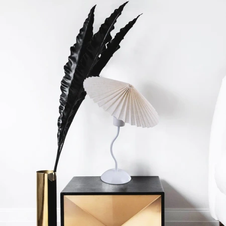 Table lamp Piairie white