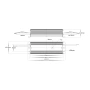 Driver LED HV9658 12V 100W IP66 Weatherproof