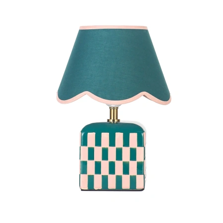Table lamp Valentina Ceramic E27 Green