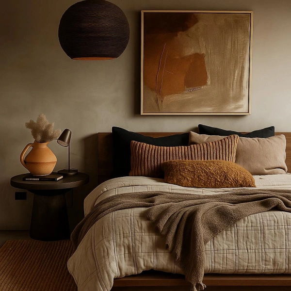 Pendant lamp Zanora Round E27