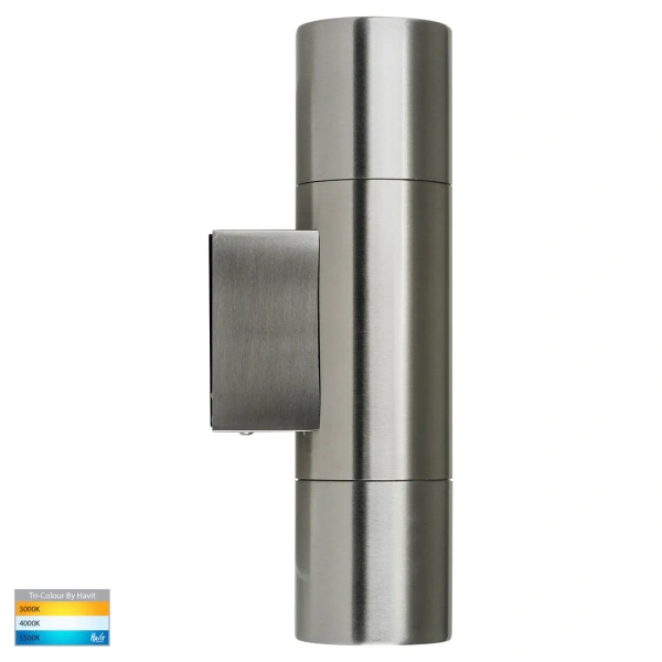 Wall light Piaz Stainless Steel 3CCT Up-Down HV1071T IP65
