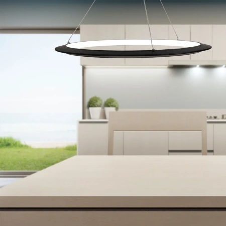 Pendant lamp SATURN.60 CTS 24W LED BLACK