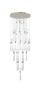 Pendant lamp Genevieve 37 3CCT LED GLD