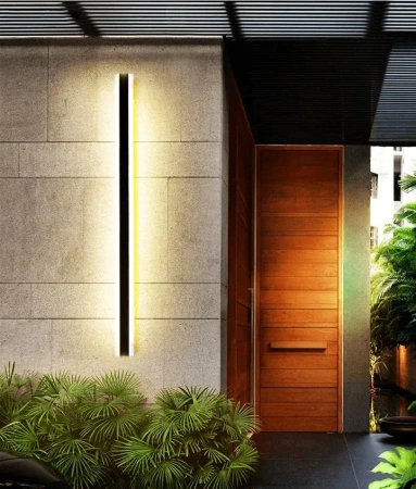 Wall light BANDA 1 LED 9W 3CCT H30 BLK