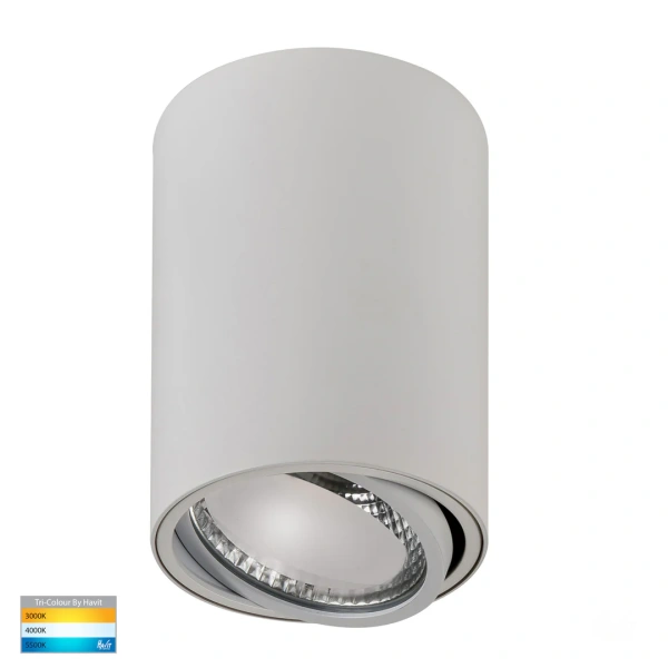Surface downlight Nella WHT Adjustible 3CCT LED 12W IP54 Surface downlight Nella WHT Adjustible 3CCT LED 12W IP54