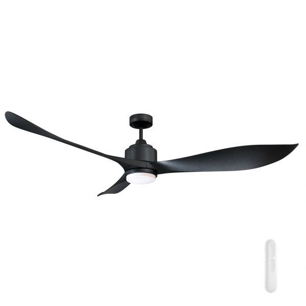 Ceiling fan Eagle XL DC with LED 18W and Remote D66 GR