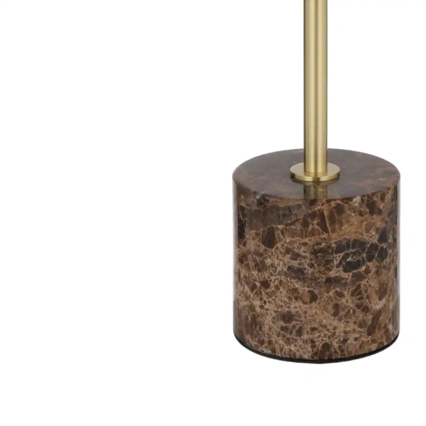 Table lamp ELWICK E27 D190 CHOC MARBLE
