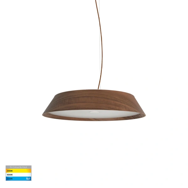 Pendant lamp Noyer 330mm Walnut Timber