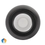 Surface downlight Nella 12W 240V 5CCT LED BLK