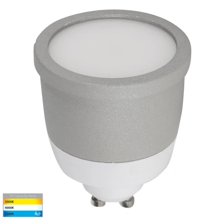 Surface downlight Lexan 9in1 3-5-7W 3CCT GU10 LED BLK