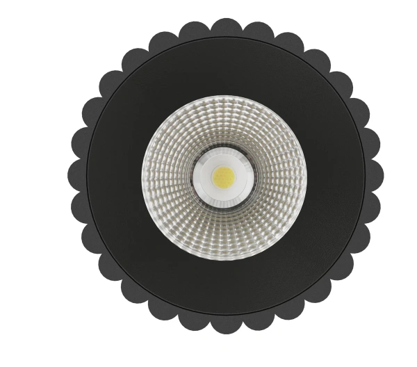 Surface Downlight LC410 Ripple LED 12W 3CCT D90 BLK Surface Downlight LC410 Ripple LED 12W 3CCT D90 BLK