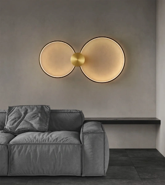 Ceiling wall lamp Aura 2 C50 BK Ceiling wall lamp Aura 2 C50 BK
