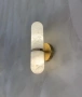 Wall light Alloza W1 Alabaster Spanish Marble G9 BRS