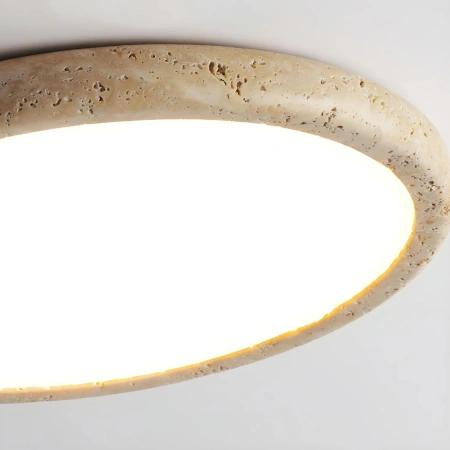 Ceiling lamp Soluna Travertine Oyster LED