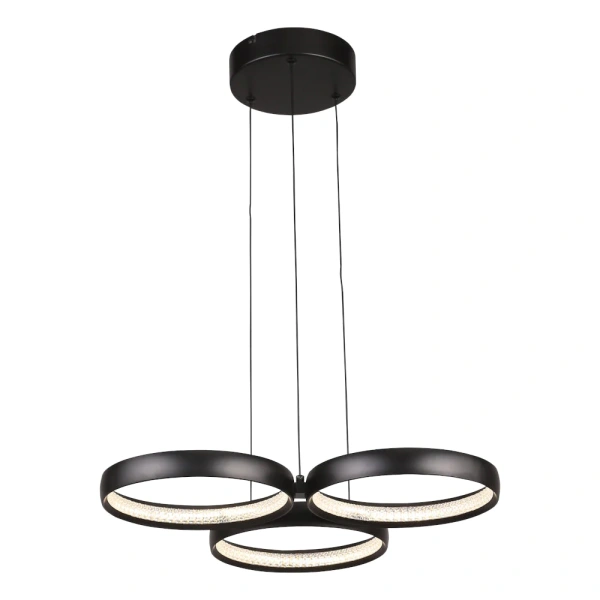 Pendant lamp Olympus 3Lt Led Black Pendant lamp Olympus 3Lt Led Black