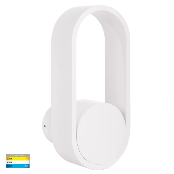 Wall light Ovale HV8080T-WHT LED 7W TRI Colour Dimmable Wall light Ovale HV8080T-WHT LED 7W TRI Colour Dimmable