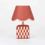 Table lamp Valentina Ceramic E27 Coral