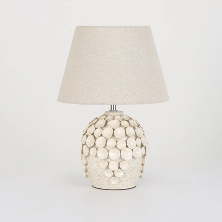 Table lamp Monica Ceramic E27 Ivory