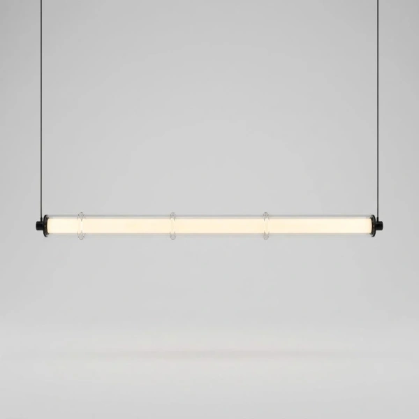Pendant lamp Vento Glass L210 3CCT LED BL
