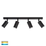 Wall light Tivah Bar 4 Light 3CCT BLK