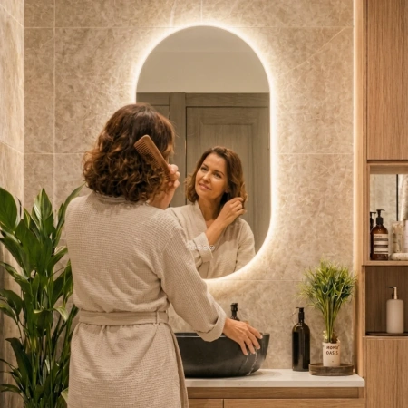 Mirror Nexus Oval LED
