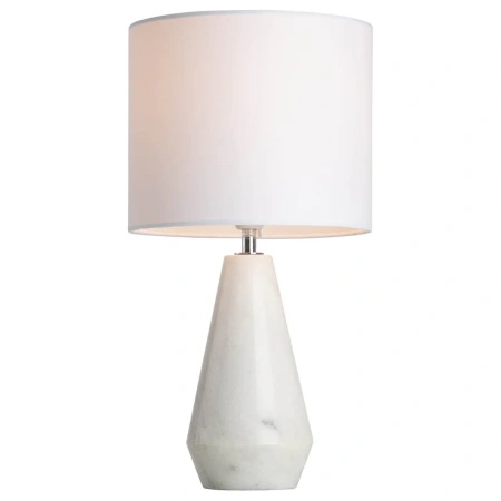 Table lamp Nora Marble B22 WHT