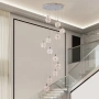 Pendant lamp ADRIANA 12 LED 80W CHR Remote