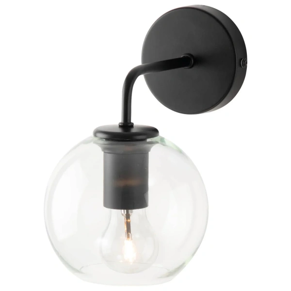 Wall light Sylvia E27 BLK
