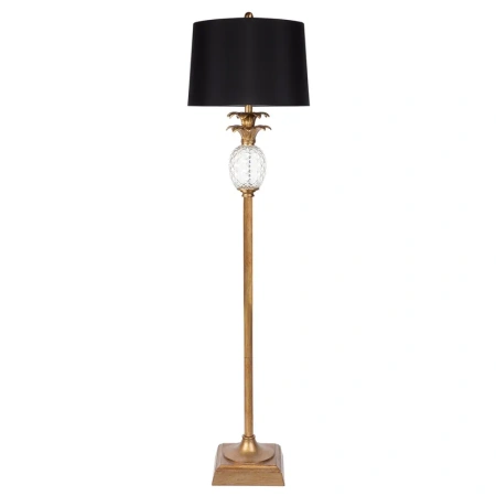 Floor Lamp Langley Pineapple Antique Gold