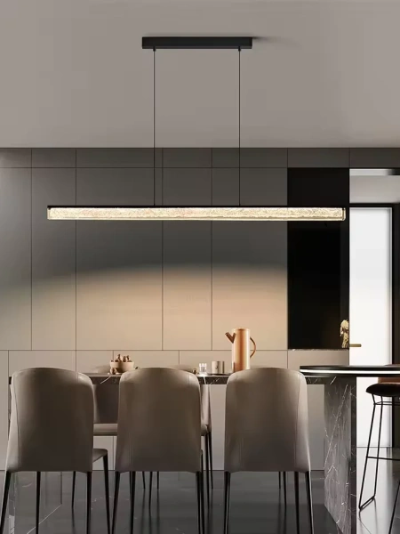 Pendant lamp Brystol Crystal LED 40W 3CCT L200 BLK