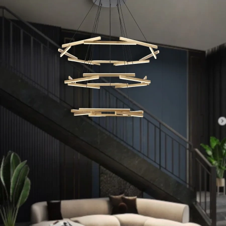 Pendant lamp Tarson 3 Tier LED 120W 3K GD
