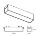 Track Opal Line light Z3040-5.OP.CCT.BK 48V 5W WIFI
