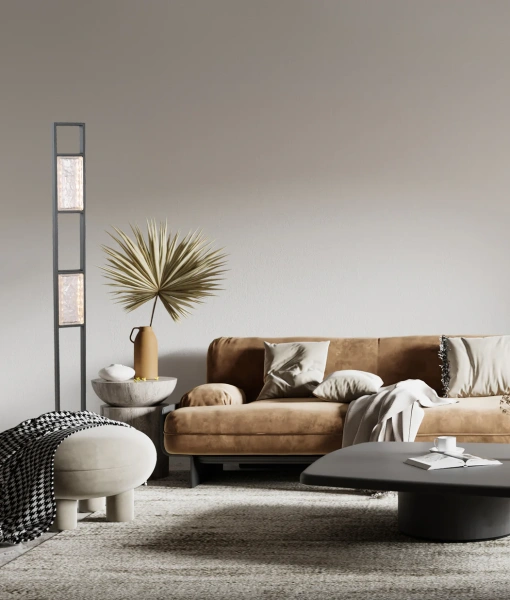 Floor Lamp Zeigel LED BLK