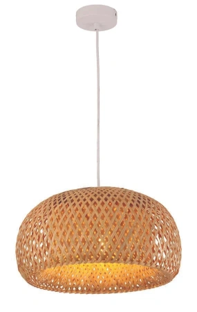 Pendant lamp CANASTA2 E27 white