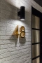 Wall light PIPER-2-RND-BLK 49210