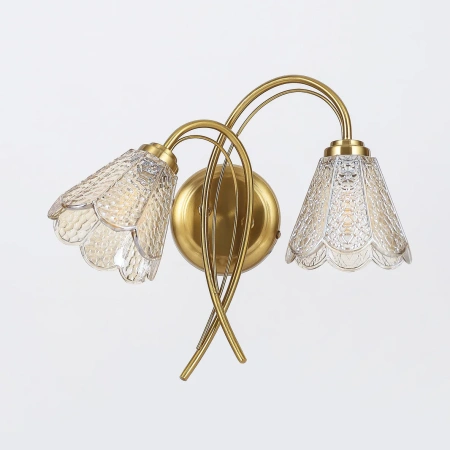 Wall light Coraline 2lt G9 ch/brs