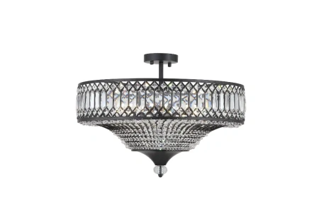 Ceiling lamp LOUIS D60 E14 BL