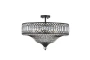 Ceiling lamp LOUIS D60 E14 BL